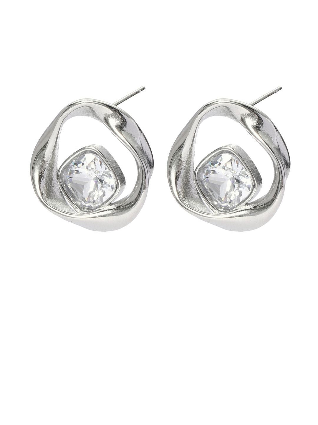 SALTY Artificial Stones Studded Contemporary Studs