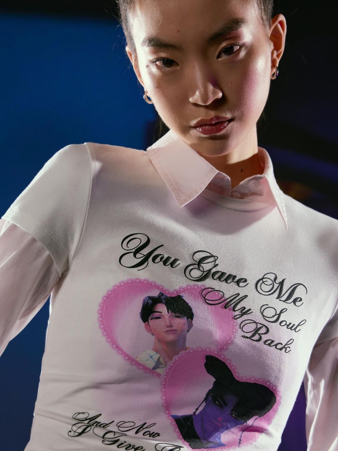Kpop Demon Hunters short sleeve print T-shirt