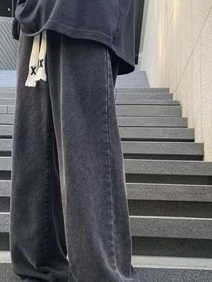 Men Straight Fit Mid-Rise Jeans