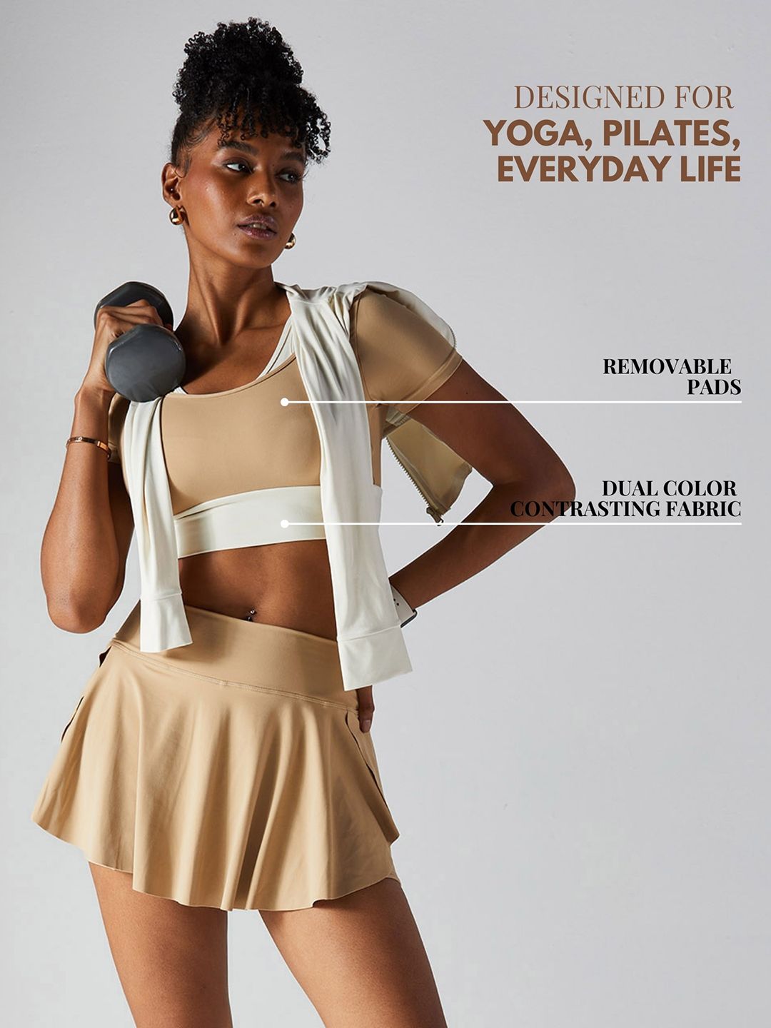 Nude Duotone Top