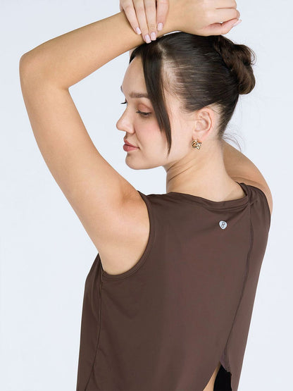 Brown Overlap Tank