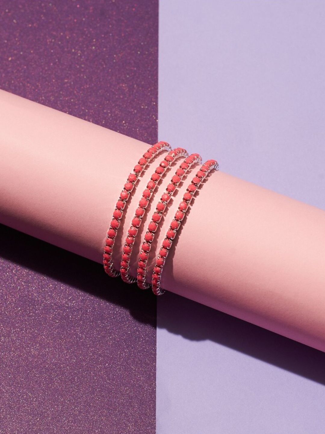 SALTY Set Of 4 Bangle-Style Bracelets
