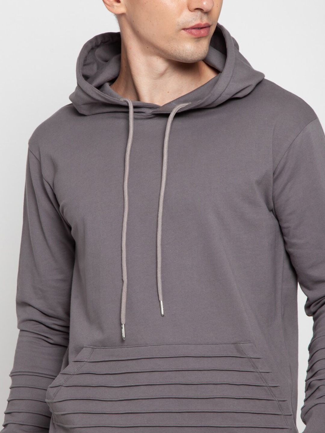 Charcoal Pinstripe Hoodie