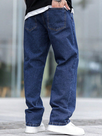 Men Mid-Rise Relaxed Fit Stretchable Jeans