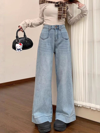 Women Relaxed Fit Mid-Rise Light Fade Jeans