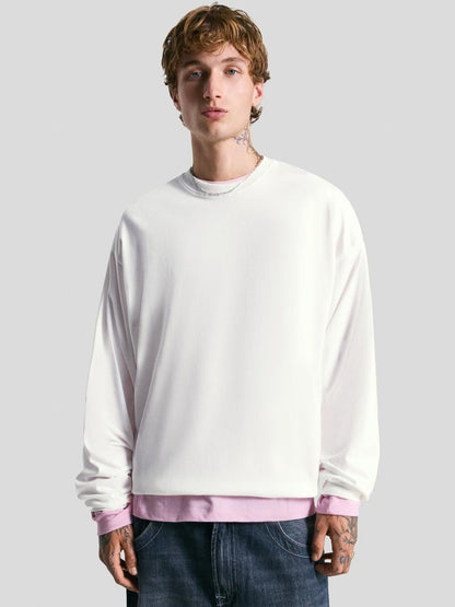 Long sleeve boxy fit T-shirt