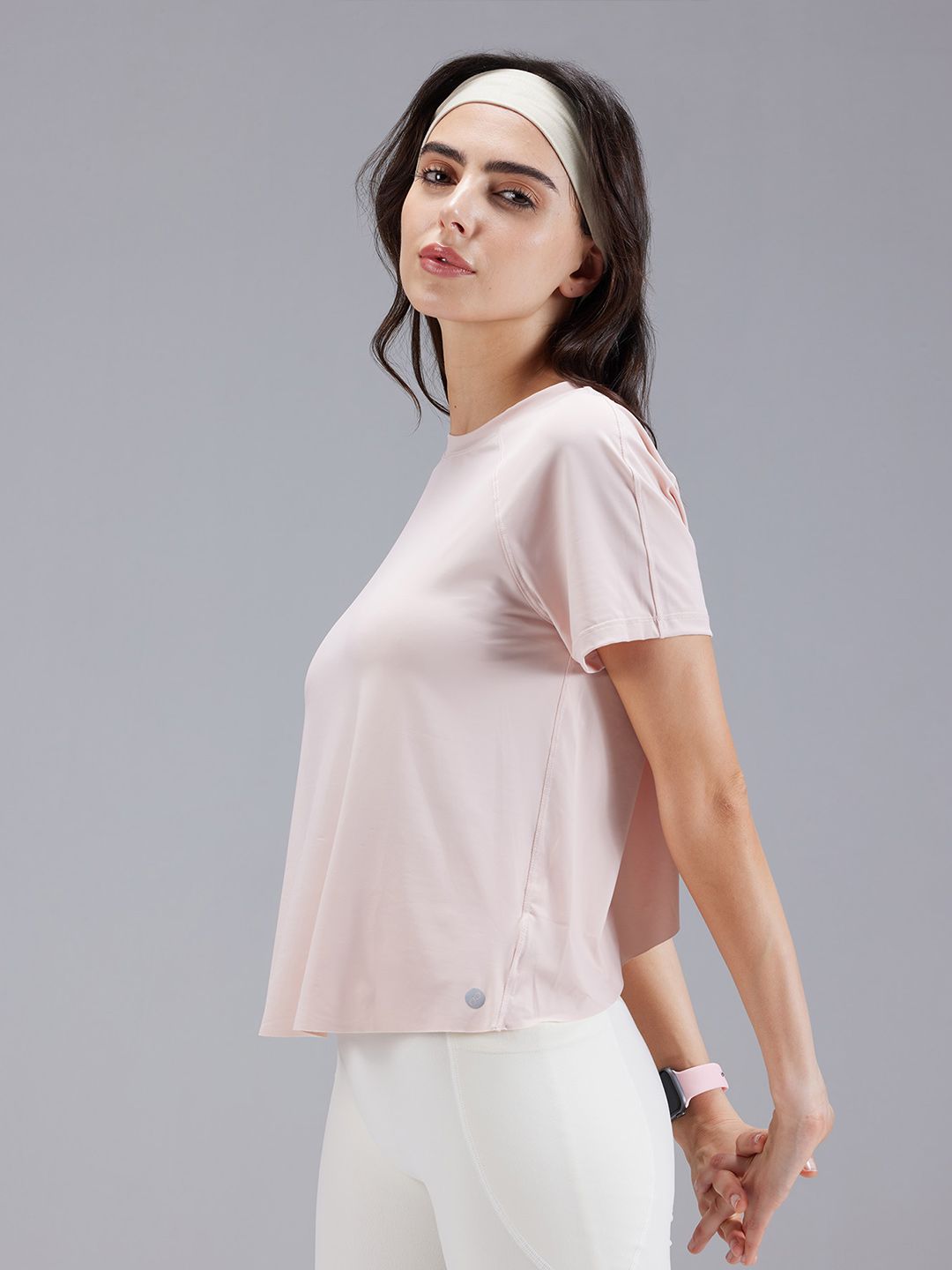 Blush Overlap Tee