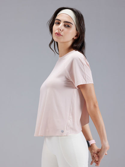 Blush Overlap Tee