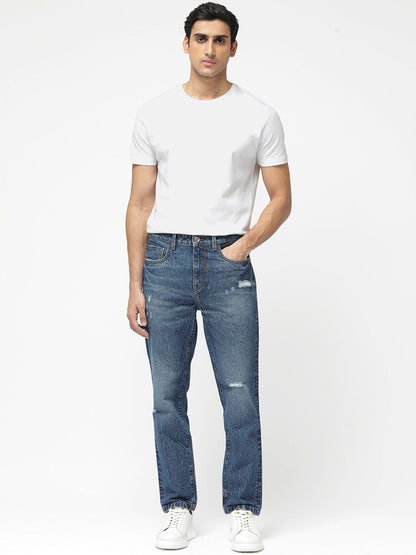 Men Callip Slim Fit Cotton Jeans