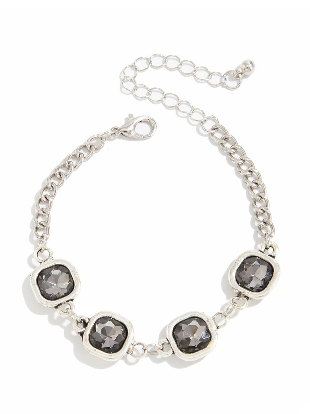 Women Silver-Plated Link Bracelet