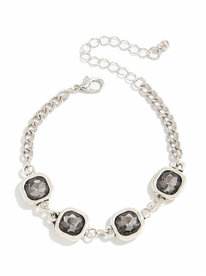 Women Silver-Plated Link Bracelet