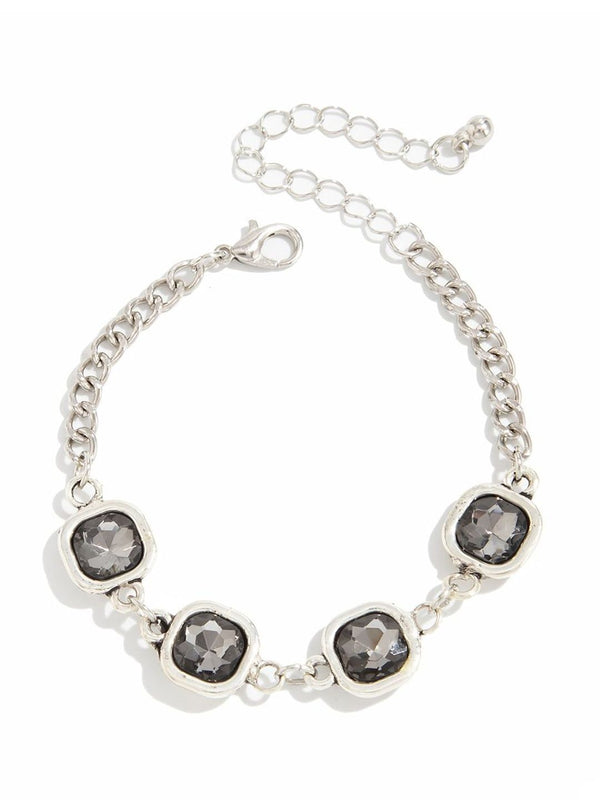 Women Silver-Plated Link Bracelet