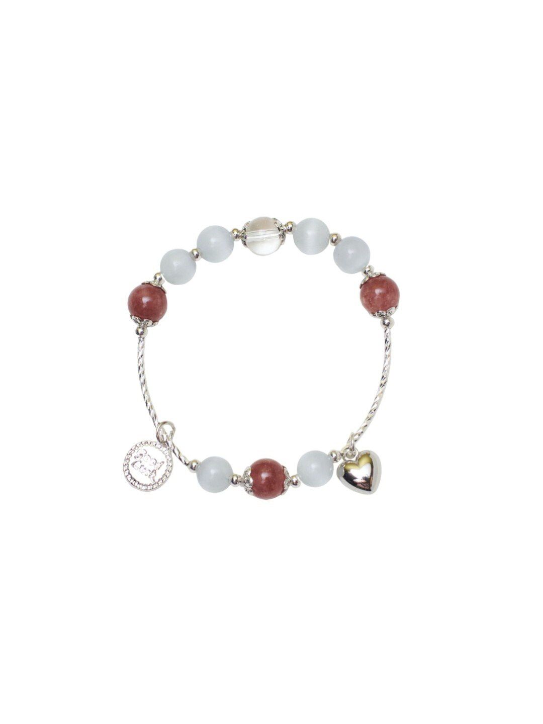 SALTY Sweetheart Rose Beaded Elasticated Bracelet