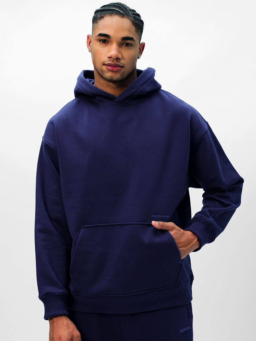 Men Wear A Hug Oversized Hooded Sweatshirt