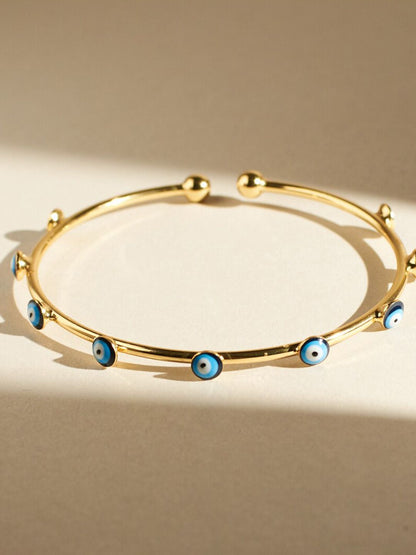 SALTY Women Gold-Plated Bangle-Style Bracelet