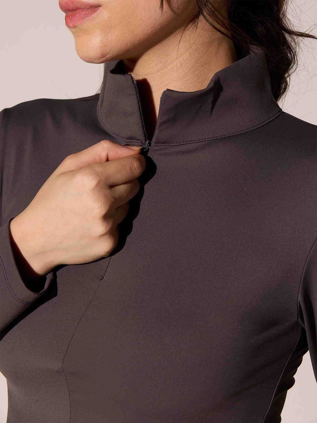 Women Geometric Lightweight Crop Running Sporty Jacket