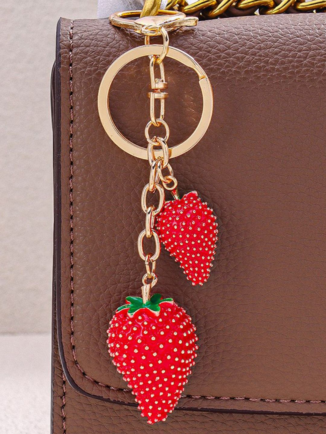 SALTY Strawberries Handbag & Purse Charm