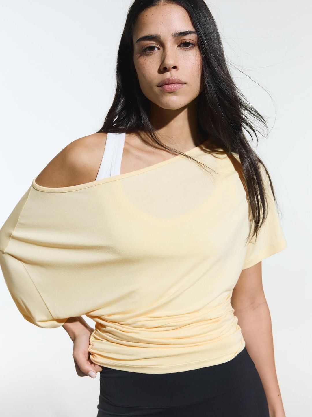 Women Dolman Sleeves T-shirt