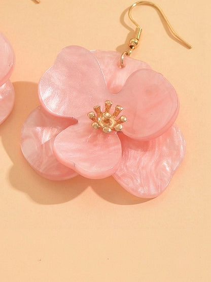Floral Drop Earrings