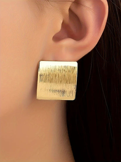 Square Studs Earrings
