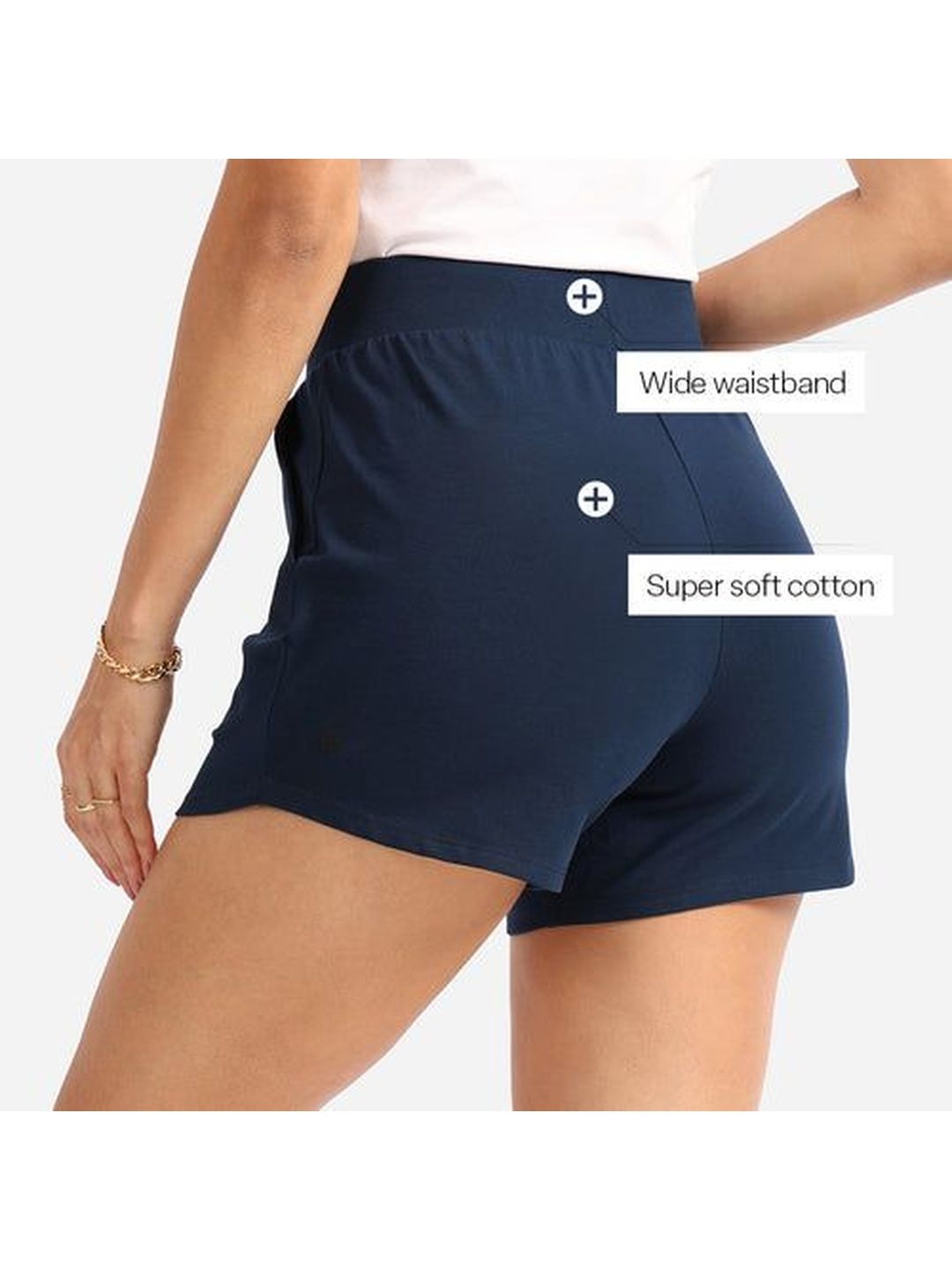 Women Cotton Regular Fit Short