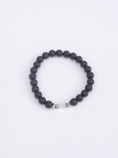 SALTY Men Strength Beads-Beaded Elasticated Bracelet