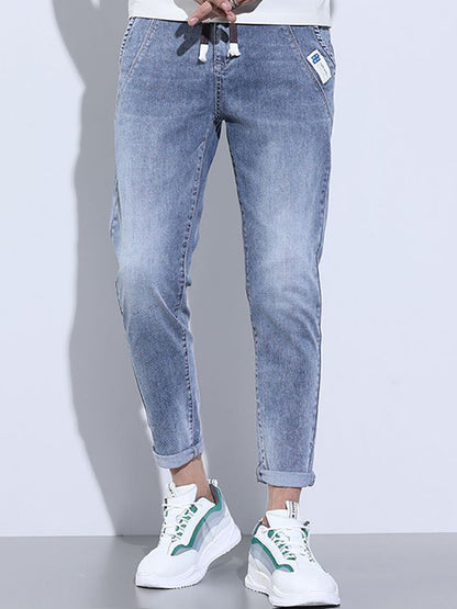 Men Regular Fit Light Fade Stretchable Jeans