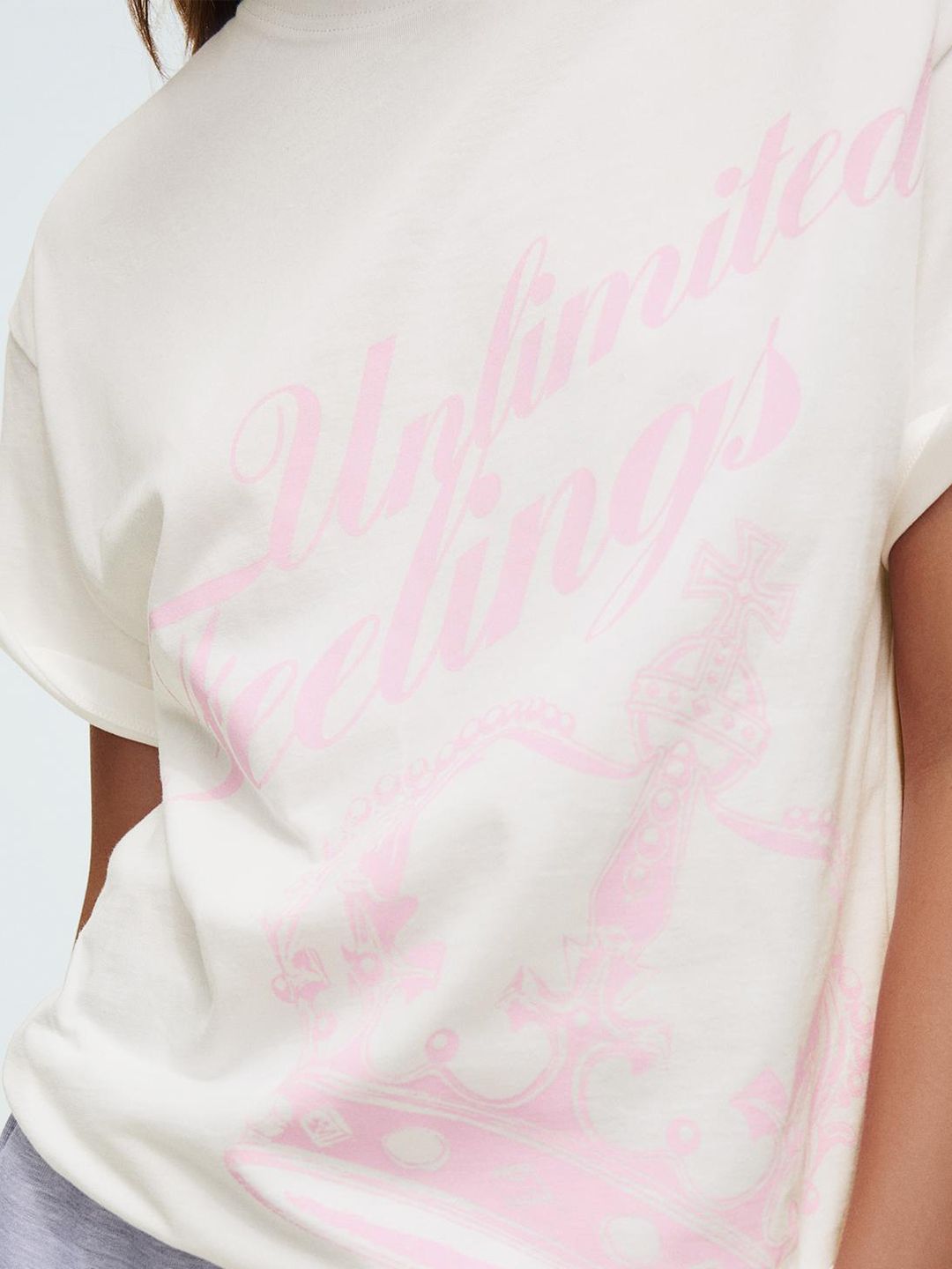 Short sleeve print T-shirt