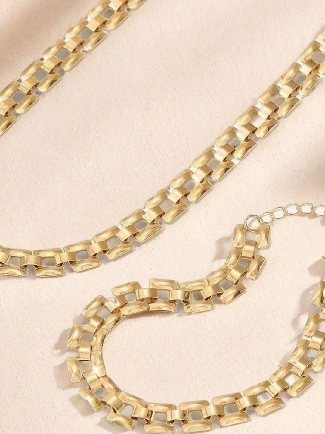 Gold-Plated Jewellery Set