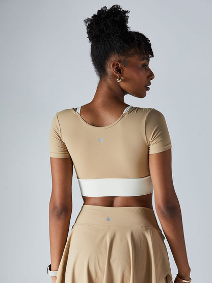Nude Duotone Top