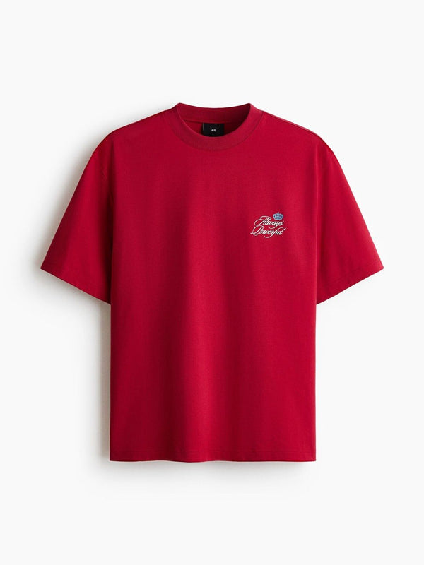 Loose Fit Printed T-Shirt