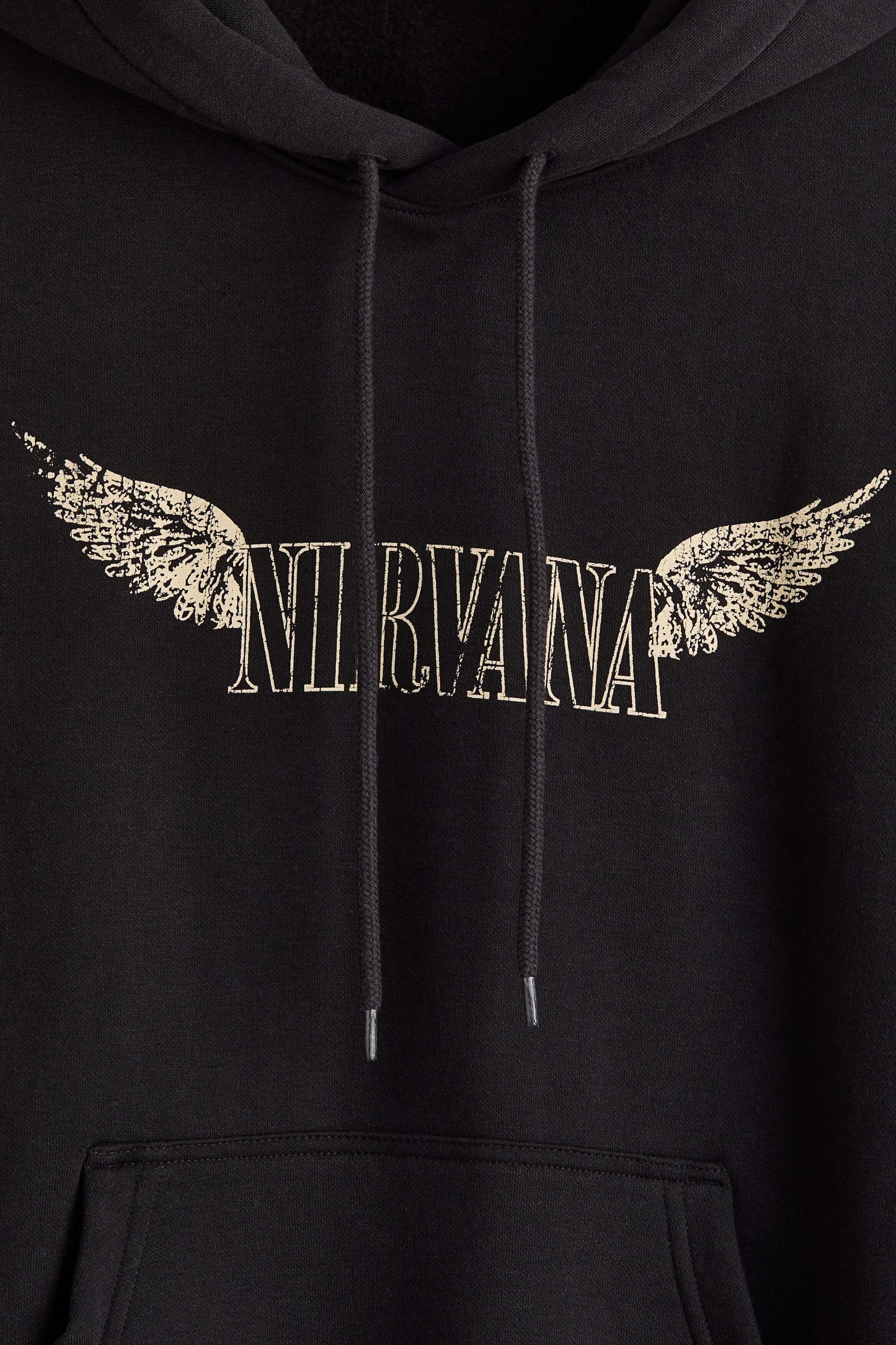 Loose Fit Printed Hoodie
