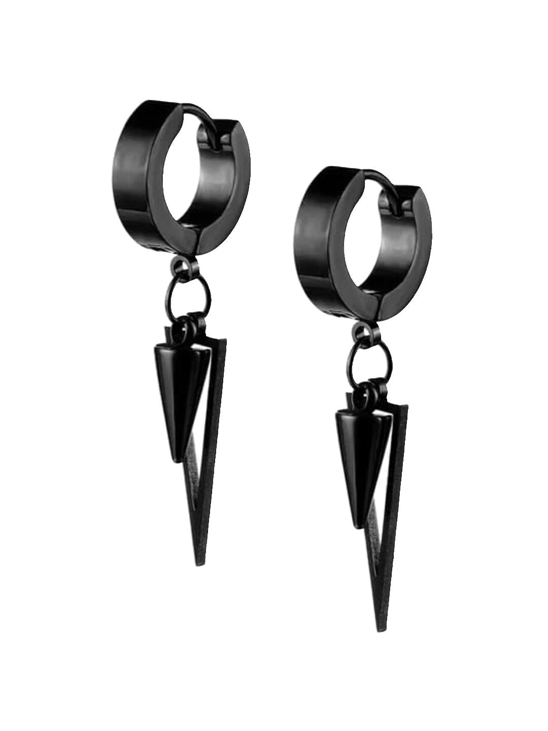 SALTY Men Contemporary Chic Hoop Earrings