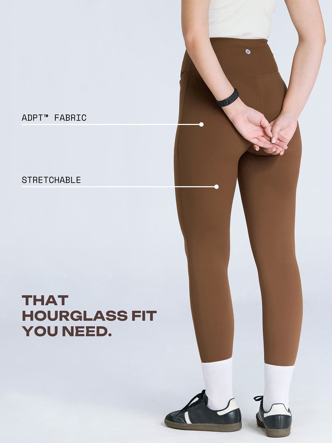 Brown Hourglass Snug Leggings
