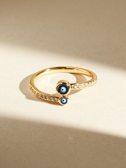 SALTY Amor Evil Eye Ring