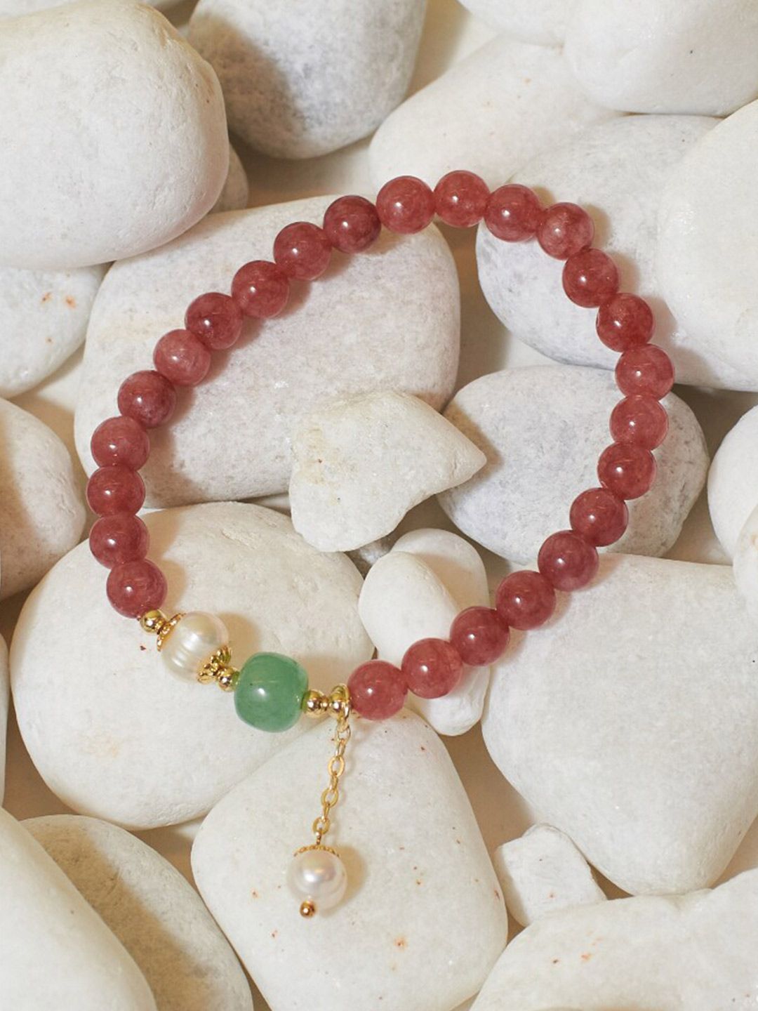 SALTY Beaded Elasticated Bracelet