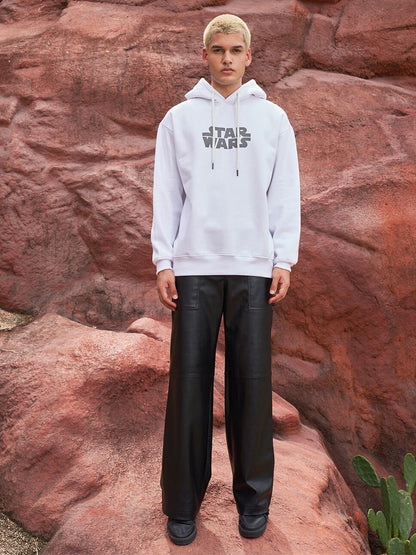 Star Wars Printed Hooded Cotton Pullover