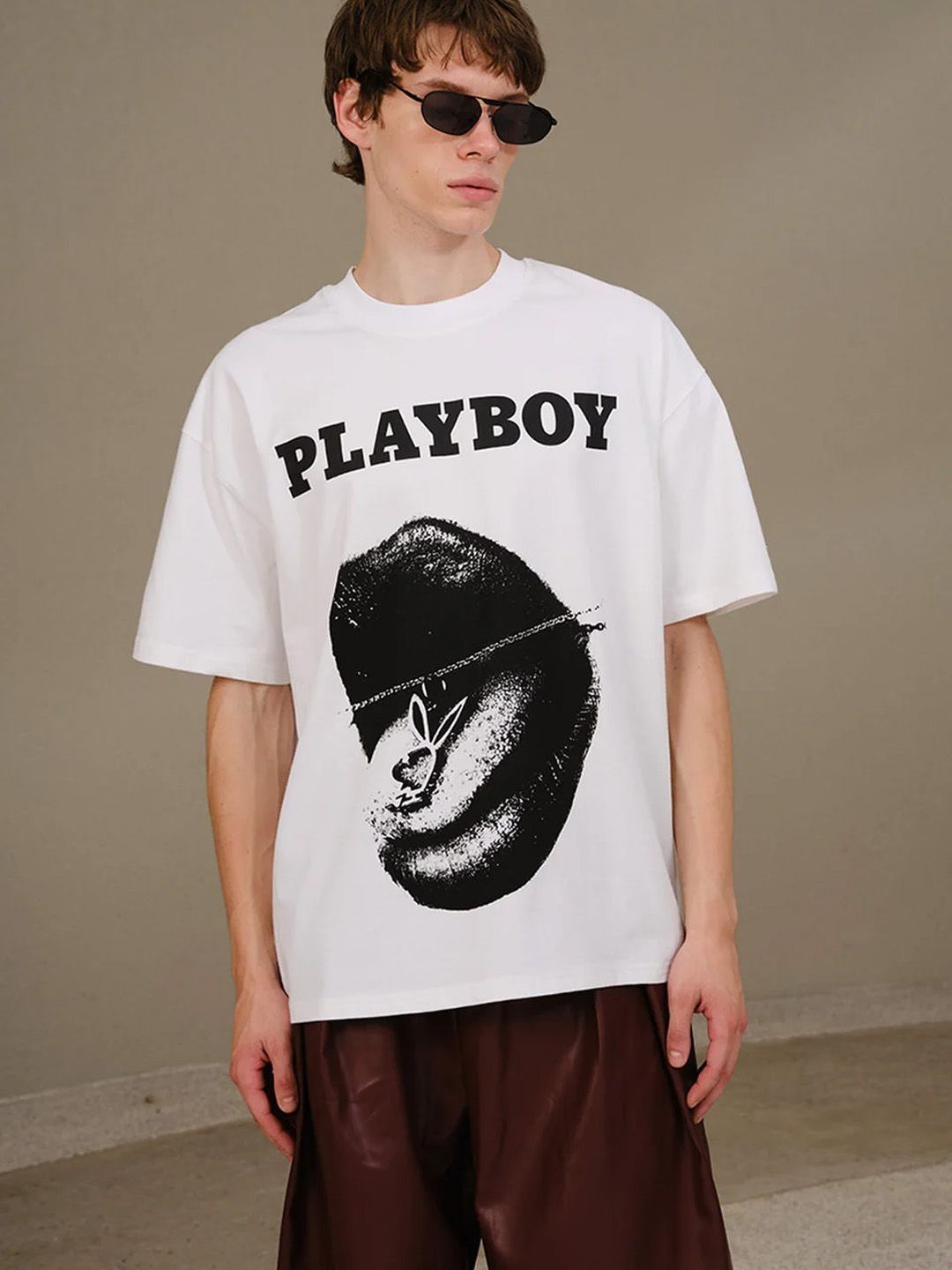 Men Raw Edge T-shirt