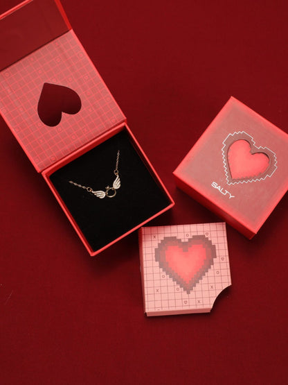 SALTY Women Angel Wings Necklace