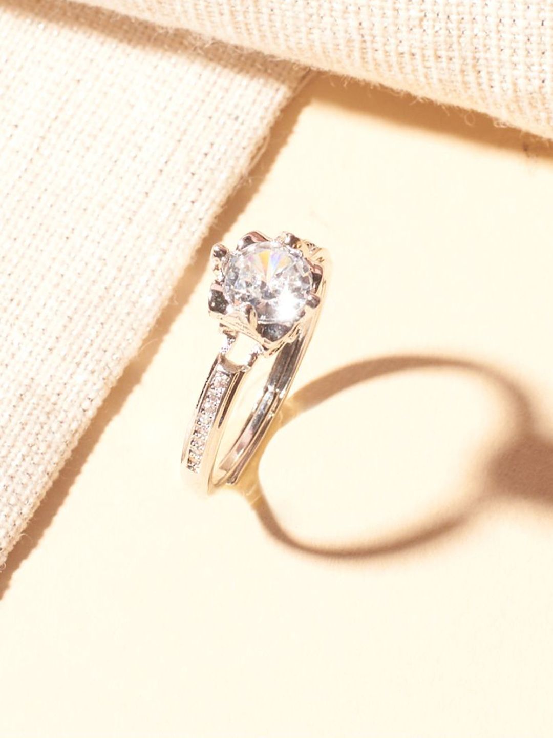 SALTY Angel Silver Finger Ring