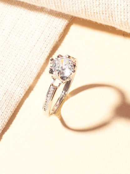SALTY Angel Silver Finger Ring