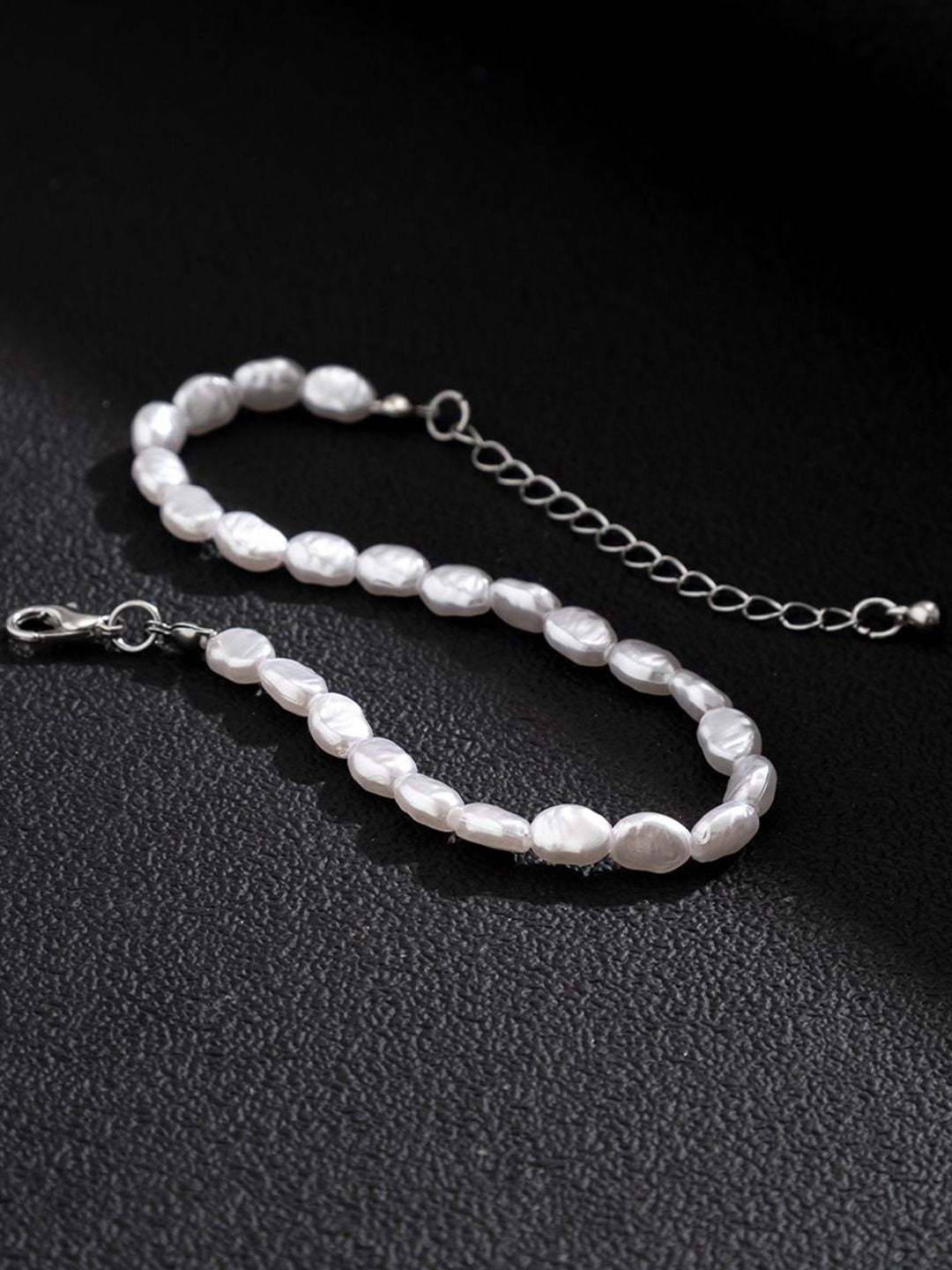 Men Silver-Plated Link Bracelet