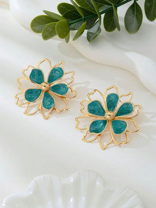 Floral Studs Earrings