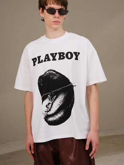 Men Raw Edge T-shirt