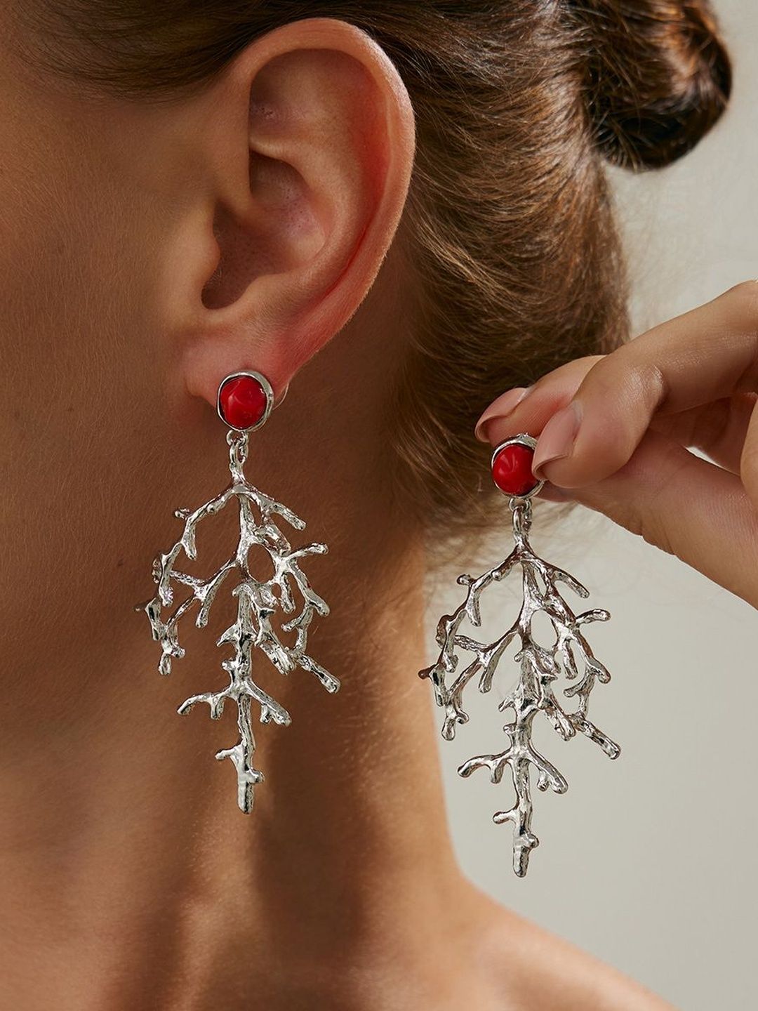 Geometric Drop Earrings