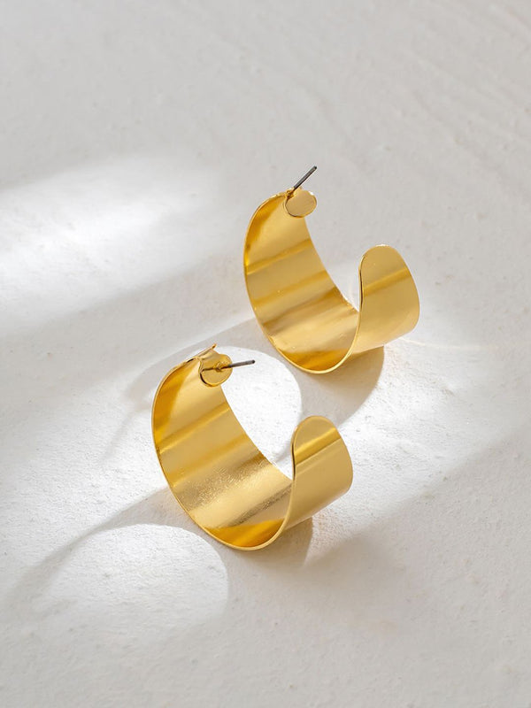 Circular Hoop Earrings
