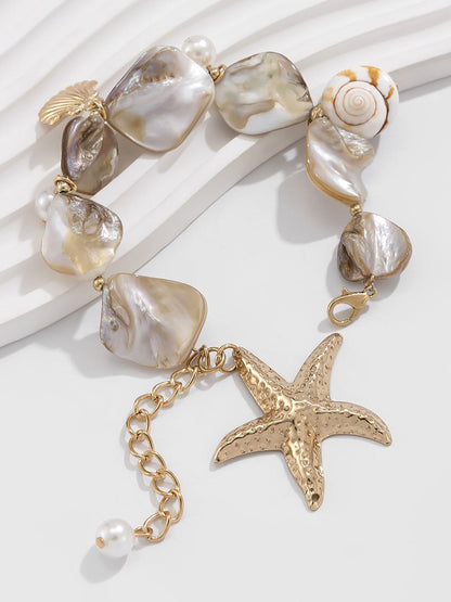 Women Gold-Plated Charm Bracelet
