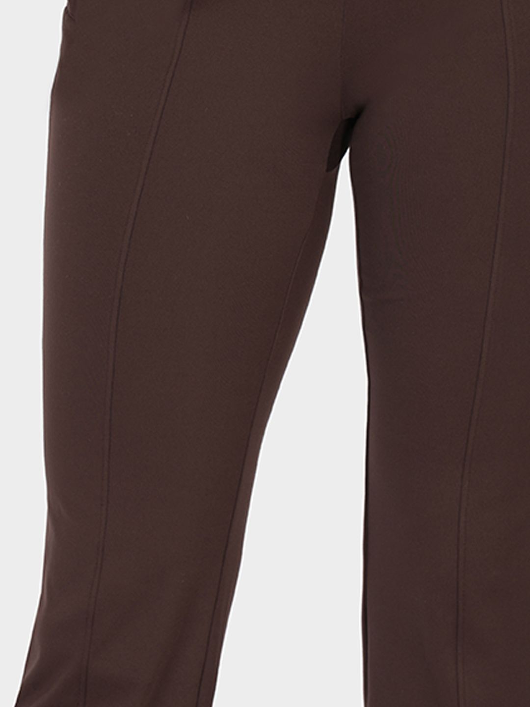 Women Ultimate Straight Fit High-Rise Pleated Trouser Tall Variant