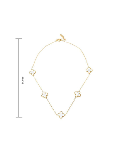 SALTY Pack of 2 Women White Dove's Necklace