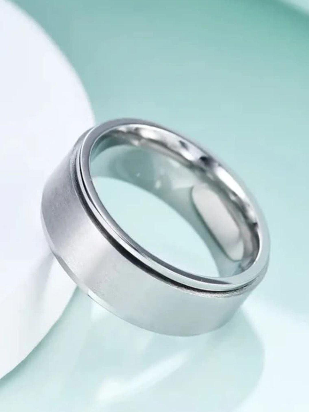 SALTY Men Stainless Steel Cool Dude Finger Rings